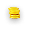 Stack of 4 coins